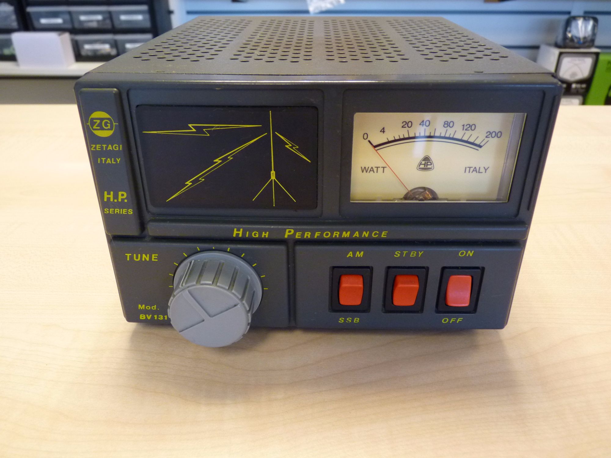 ZETAGI BV131 100W VALVE HOMEBASE 230V LINEAR AMPLIFIER eBay