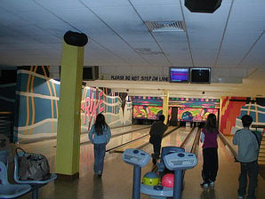 Ten Pin Bowling at Butlins