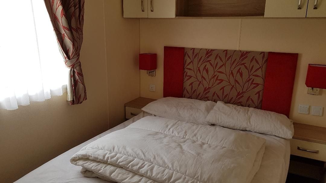 Min Bedroom for 8 berth caravan at Butlins