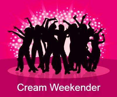 Butlins Cream Weekender Adult Music Weekend Break