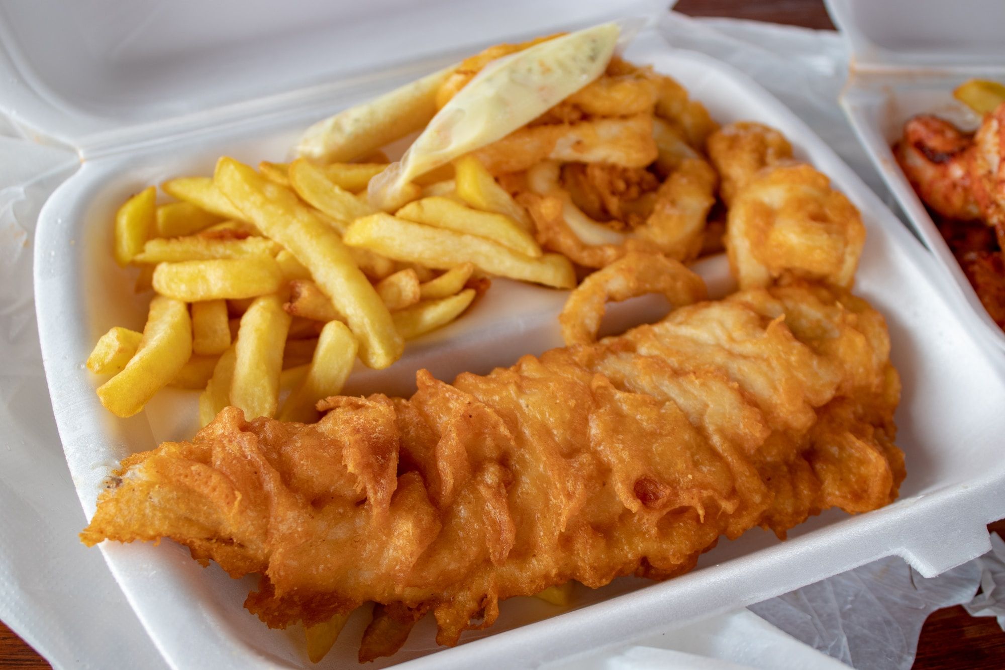 Butlins Traditional seaside Fish & Chips