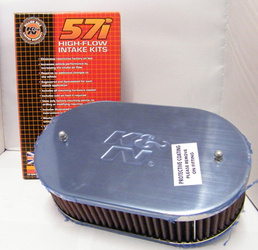 K&N air filter for Weber DMTL / DMTR carbs