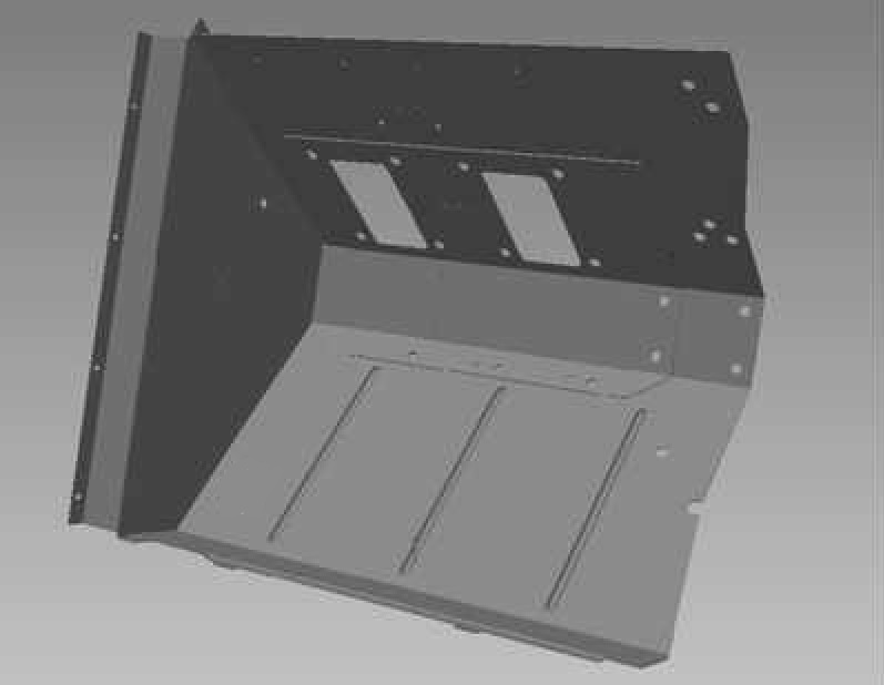 BSA 59-FW-LH - Footwell Sub-Assembly, LH, Type 2