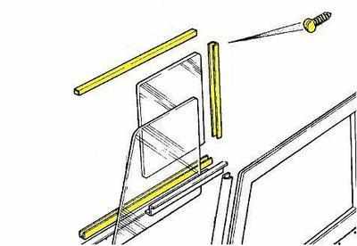 PSK 1151 - Window Channel Kit, 101 Forward Control Front Door