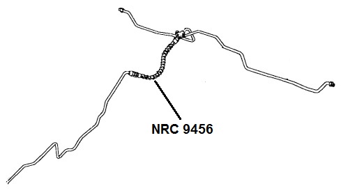 NRC 9456 - Brake Hose, Rear