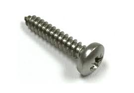 AB 606031 SS - Screw, Self-tapping, Pozi Pan Head, No. 6 x 3/8" long, Stainless Steel