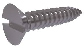 AC 606031 SS - Screw, Self-tapping, Slotted Countersunk Head, No. 6 x 3/8