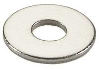 WP 106001 (18 x 1.6) SS - Plain Washer, M6, 18mm OD x 1.6mm thick, Stainless Steel