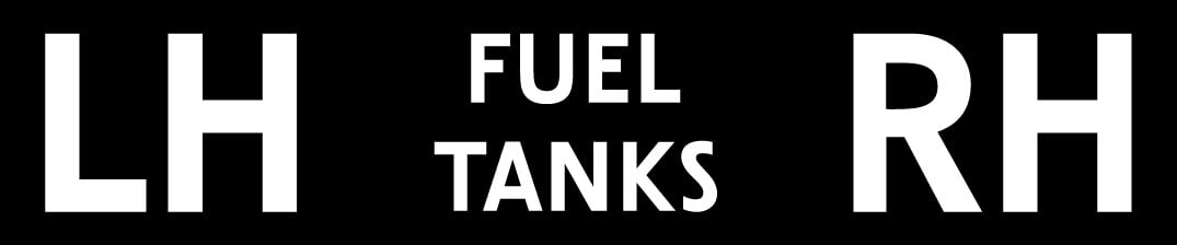 526787 - Label, Front Fuel Tanks