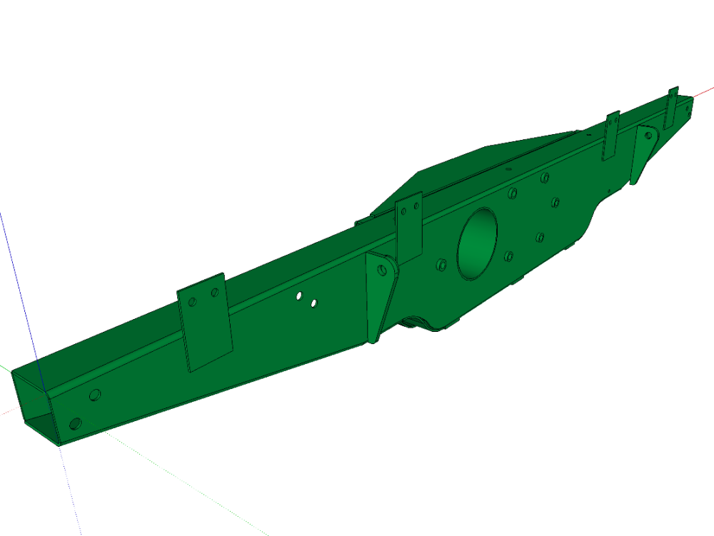 PSK 3609 - Rear Crossmember, 80