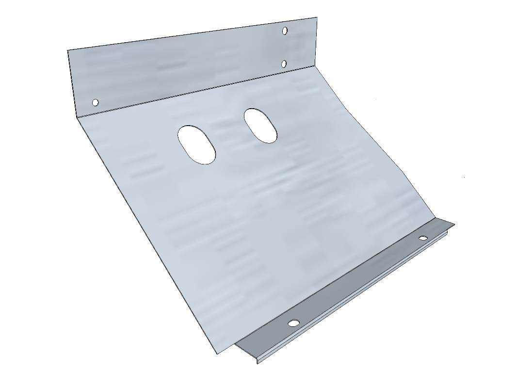 PSK 3503 - Footwell Bottom Section, LH Side