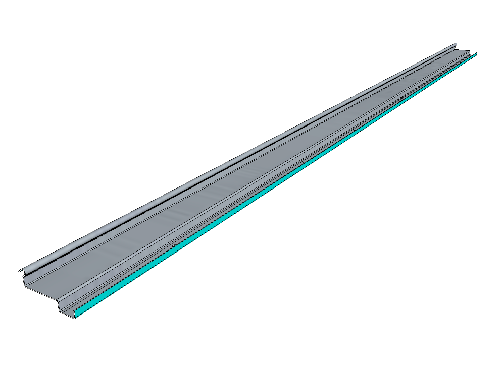 PSK 3511 - Top Drain and Weatherstrip Channel