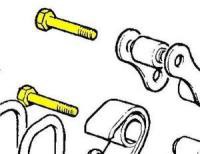 537742 - Shackle Pin, Rear End of Front Springs