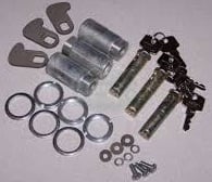 320609-3 - Lock and Keys, Slam Type Door Latch, Set of 3