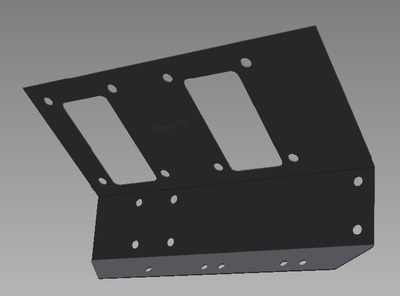 PSK 3035 - Reinforcement Plate, Pedal Boxes