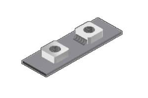 PSK 3021 - Captive Nut Plate, Windscreen Clamp