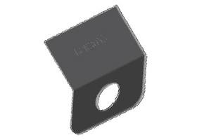 PSK 3022 - Bracket, Top of Ventilator Control and Wiper Flexible Drive Cove