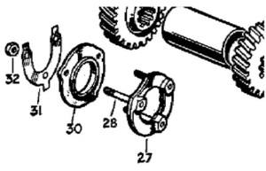 528685 - Bearing Plate for Layshaft