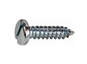 MRC 4859 SS - Screw, No. 8 x 5/8" long, Slotted Pan Head, Stainless Steel