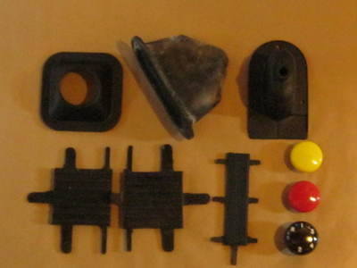 PSK 1015 - Grommets, Pedal Pads and Knobs Kit, 1954 to 1958