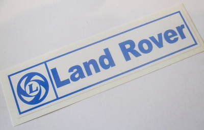 PSK 1302 - Label, BL Land Rover, Adhesive type