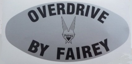 PSK 1307 - Badge, Overdrive by Fairey