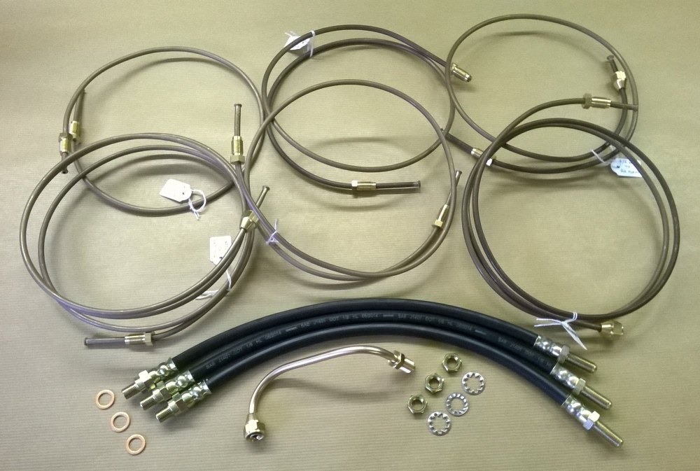BPK 2-088-4-R-3 - Brake Pipe and Hose Kit, Series 2a, 88", RHD, from 24131337D onwards