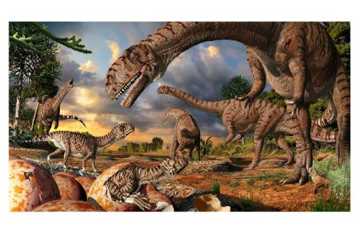 Dinosaur Family.