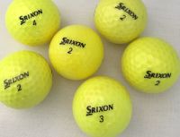 Grade A Yellow Srixon balls Dozen RRP: £12.00