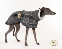 Ash Tweed Coat for Whippets