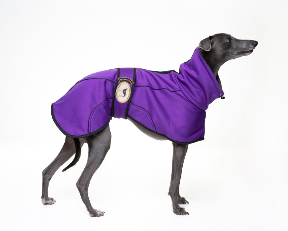 Purple Jersey Housecoat for Greyhounds