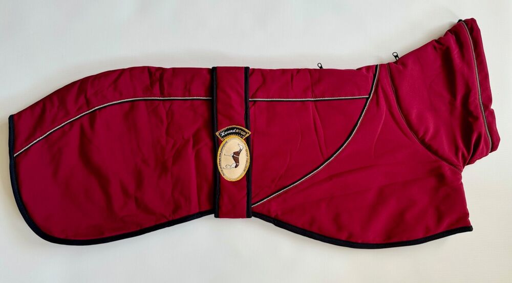 Deep Berry Soft Shell Jacket for Whippets