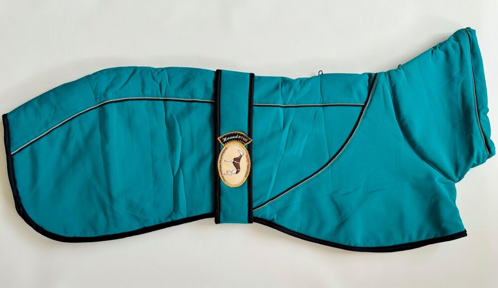 Deep Teal Soft Shell Jacket for Whippets