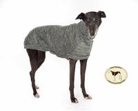Brindle Sweater: Charcoal Grey/Silver Grey  for Whippets