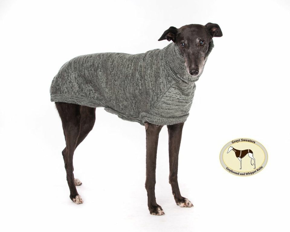 Brindle Sweater: Charcoal Grey/Silver Grey
