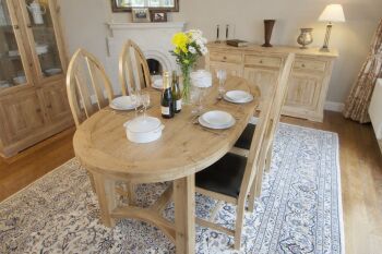 1.8m Oval Extending Table