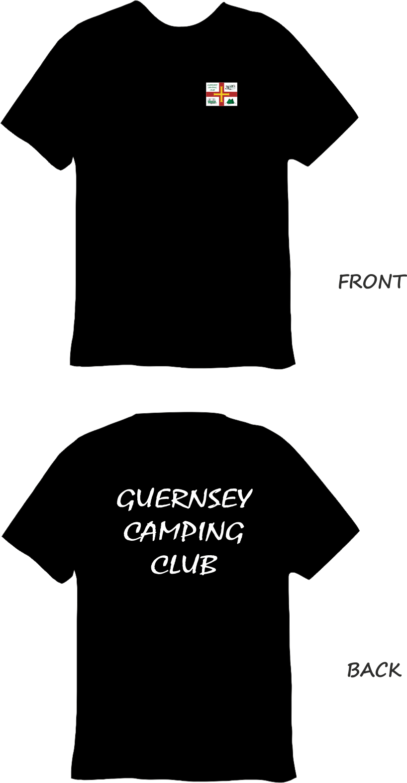 Guernsey Camping T-Shirt