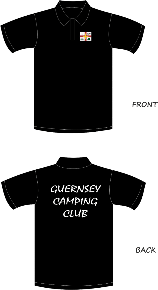 Adult Guernsey Camping Polo Shirt