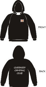 Adult Guernsey Camping Hooded Sweatshirt