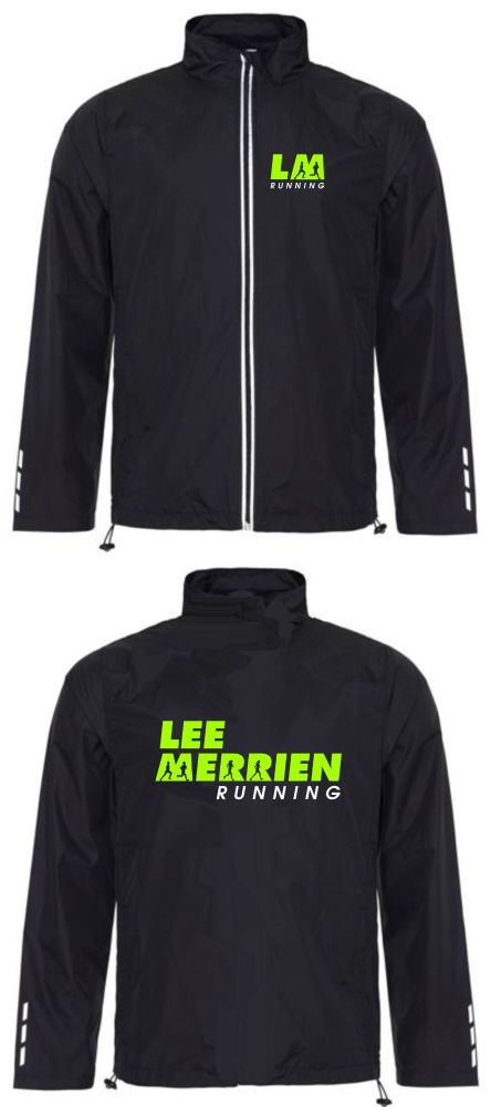 Lee Merrien Running Lightweight Showerproof Jacket (Unisex)