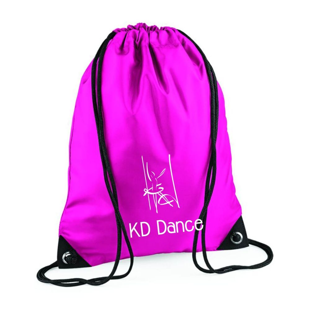 KD Dance Drawstring Bag