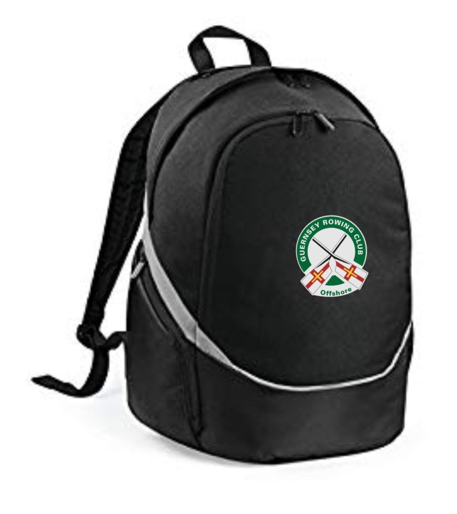 Guernsey Rowing Club Backpack Black