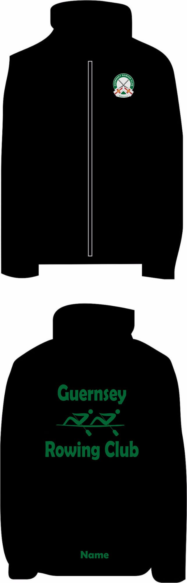 Guernsey Rowing Club Wind Cheater Jacket