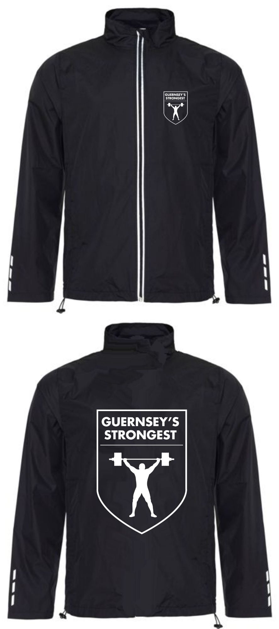 Guernsey's Strongest Windproof Lightweight Shower Resistance Running Jacket