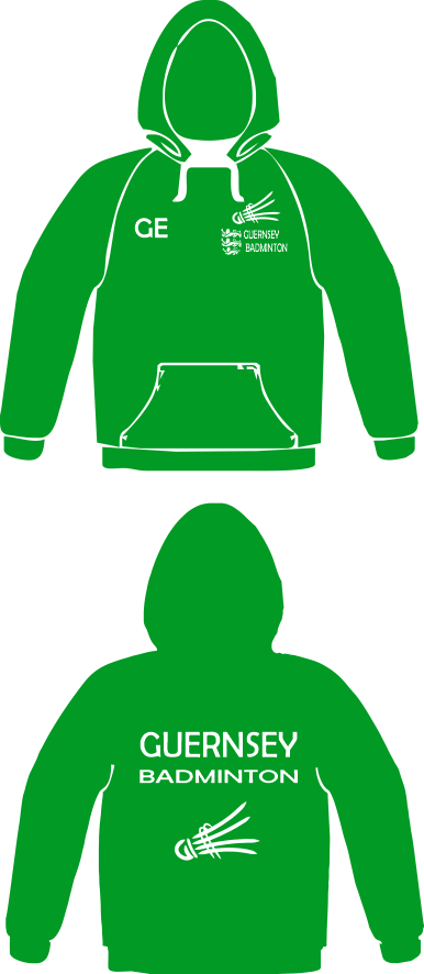Guernsey Badminton Club Sports Poly Hoodie