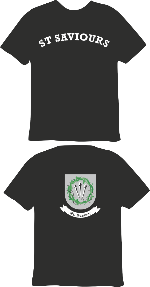 St Saviours Black T