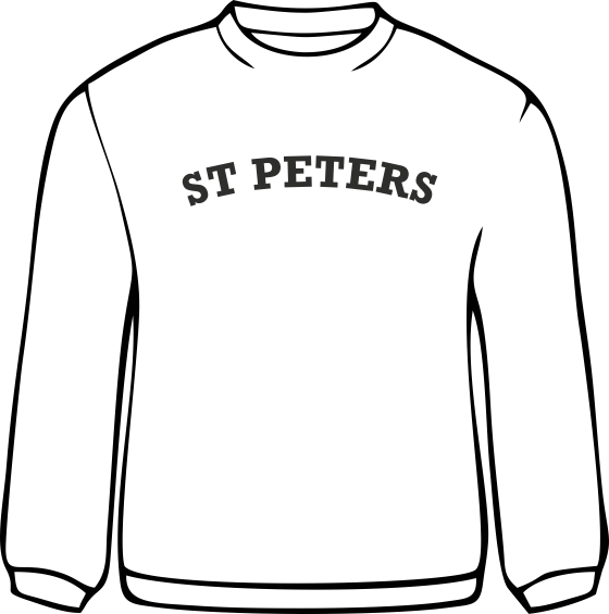St Peters Sweat Shirt White