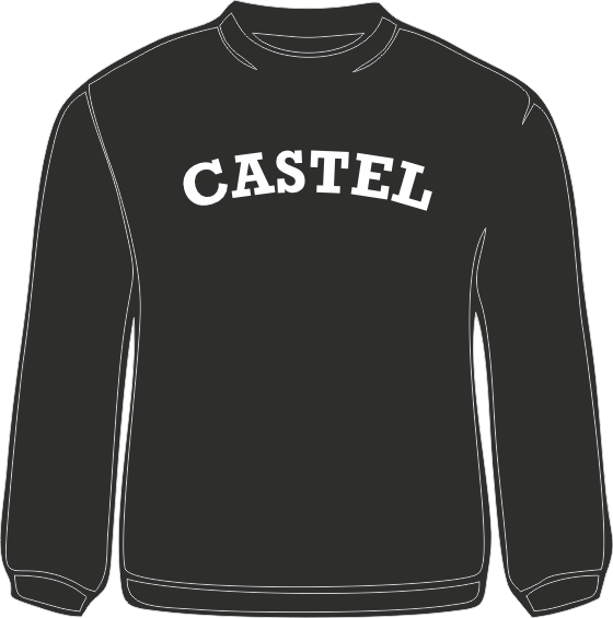 Castel Black Sweat Shirt