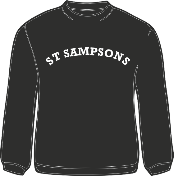 St Sampsons Black Sweat