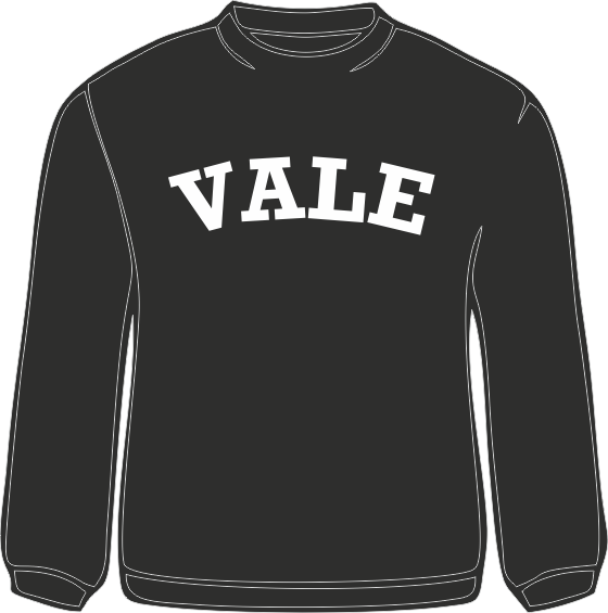 Vale Black Sweat Shirt